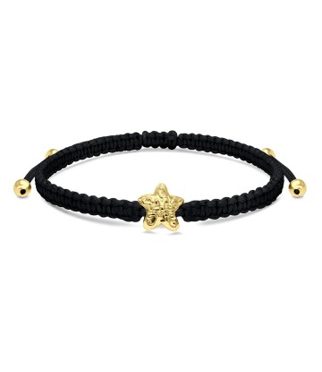 Ornate Star with Matt Rope Bracelet BR-1504-GP